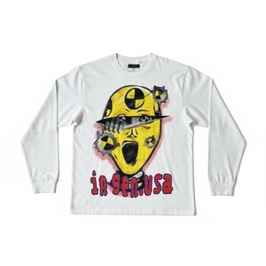 A$AP rocky Injured Generation White Graphic tour Tee